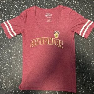 Harry Potter Universal Studios Griffindor Quidditch Jersey T-Shirt size:L